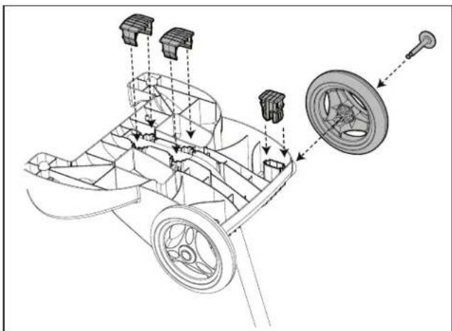 POLARIS P825 - Armado del carrito de transporte - 4