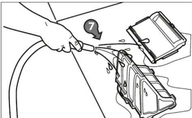 POLARIS P965iQ - Nettoyage de la cartouche filtrante - 5