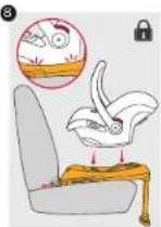 Mountain Buggy Isofix Base - \*DO NOT USE ON A PASSENGER SEAT WITH A FRONT AIRBAG - 11