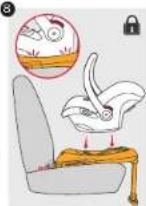 Mountain Buggy Isofix Base - Installation de la base ISOFIX - 8