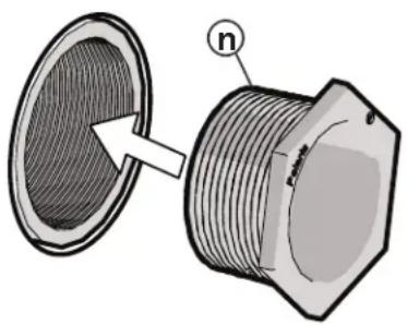 POLARIS TR28P - Install the Universal Wall Fitting (UWF) - 1