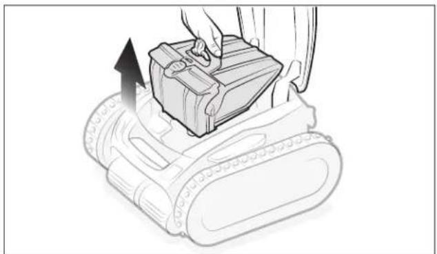 POLARIS VORTRAX 25iQ - Nettoyer le panier filtrant - 2