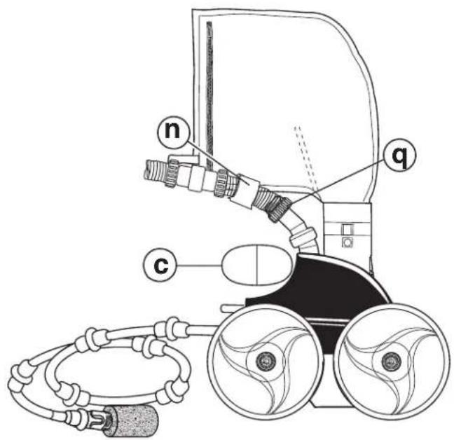 POLARIS TR36P - Arme el limpiafondos - 1