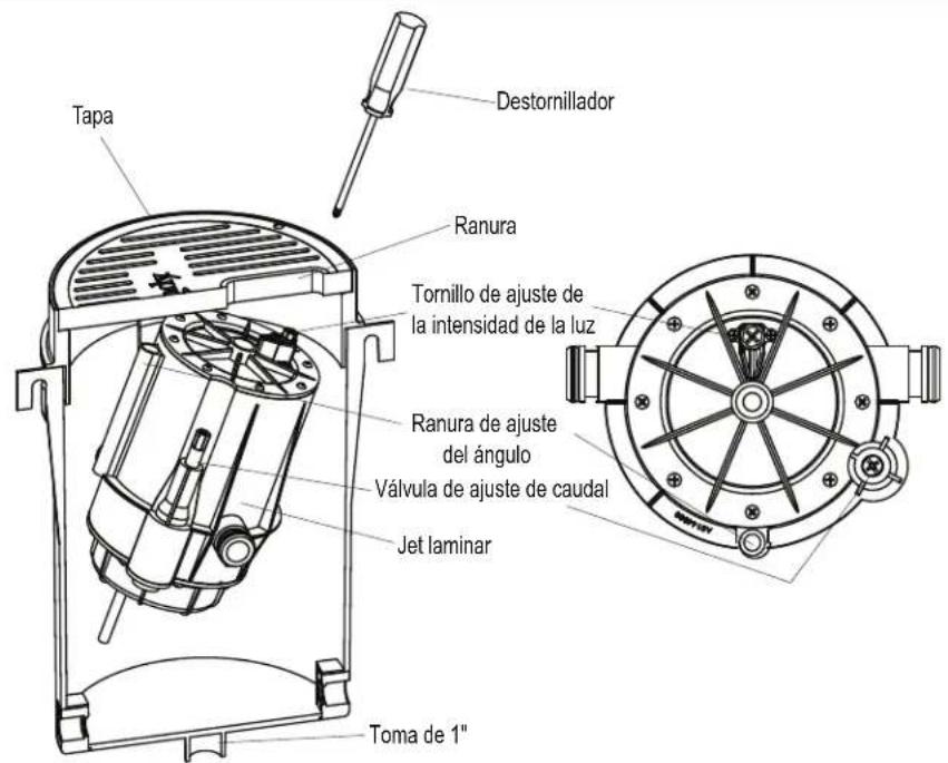 Jandy Laminar Jets - Configuración del jet - 1
