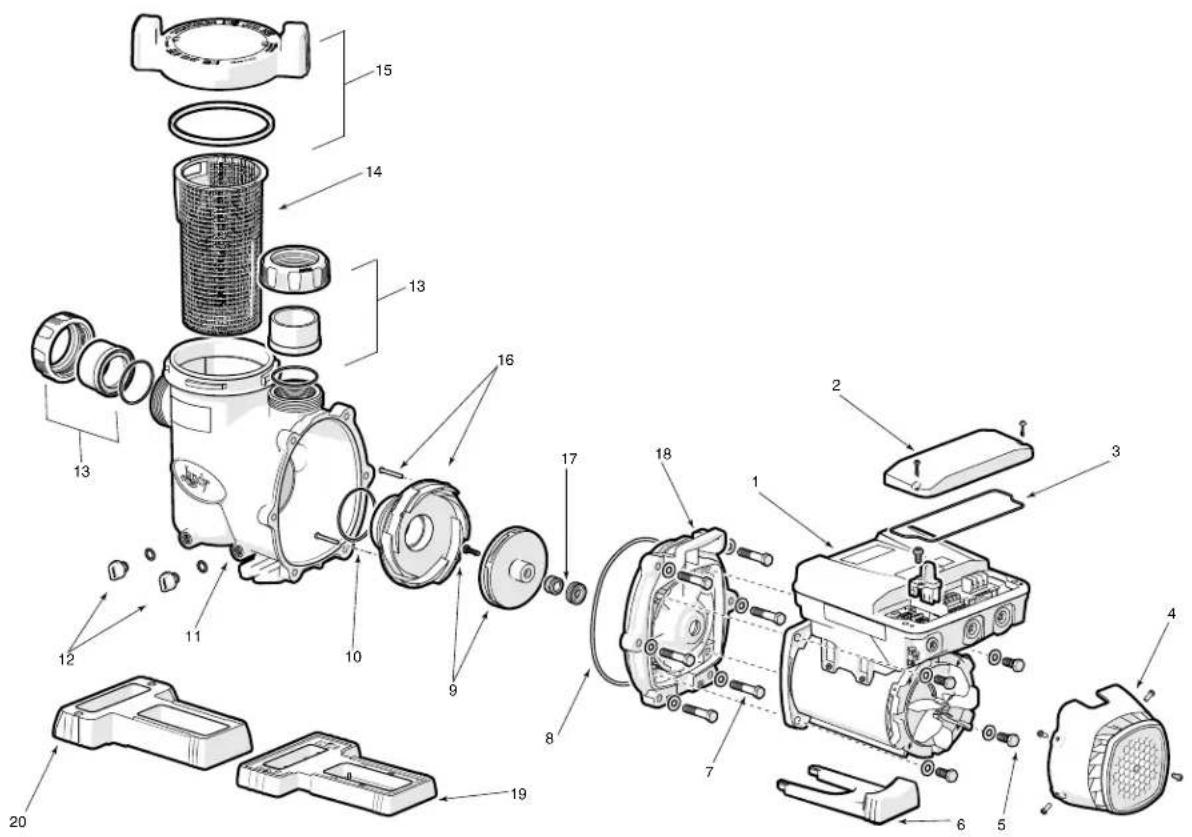 Jandy VSSHP220DV2A - Vistas ampliadas - 1
