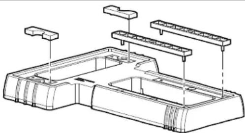 Jandy VSSHP220DV2A - Tabla 2. Dimensiones de la base ajustable (modelos VS FloPro™ únicamente) - 2