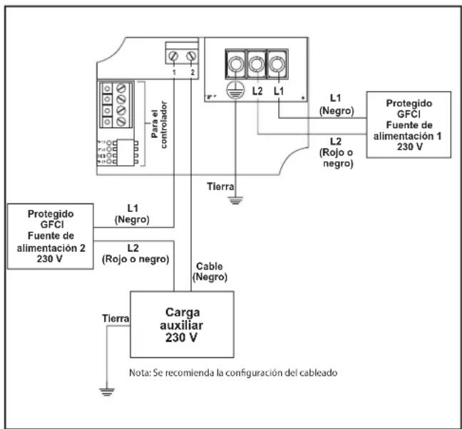 Jandy VSSHP220AUT - RIESGO DE CHOQUE ELÉCTRICO - 1