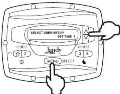 Jandy JEPR - Setting Time-of-Day - 1