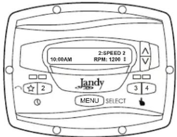 Jandy JEPR - Mode RUN - 1