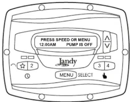Jandy JEPR - OFF Mode - 1