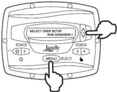 Jandy JEPR - Run Duration (Speeds 3 and 4 Only) - 1