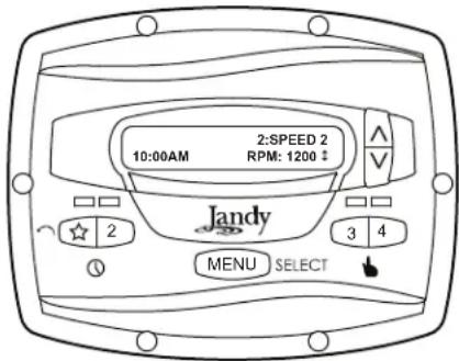Jandy JEPR - RUN Mode - 1