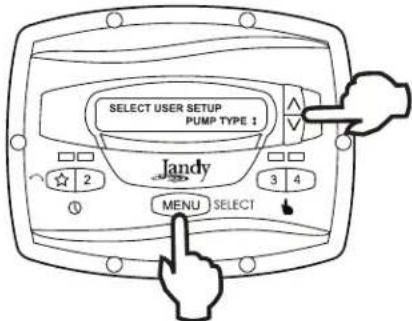 Jandy JEPR - Selección del tipo de bomba - 1