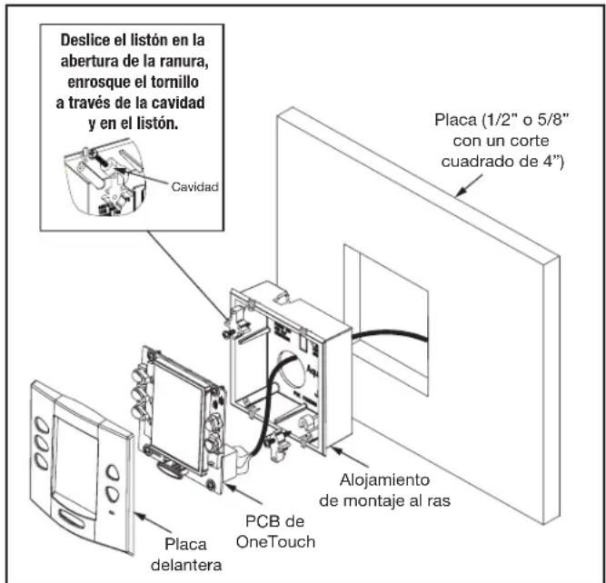 Jandy AquaLink RS All Button - Instalación de OneTouch empotrado en interiores - 1