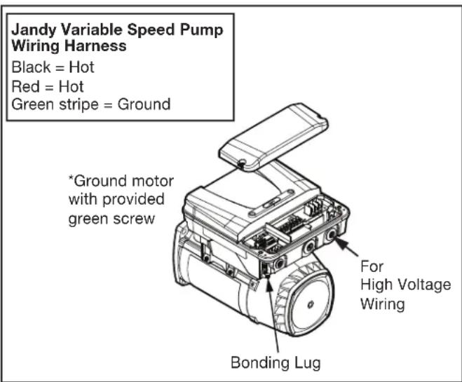 Jandy AquaLink RS All Button - WARNING - 1