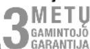 STEINEL IS 3603 - Garantija - 1