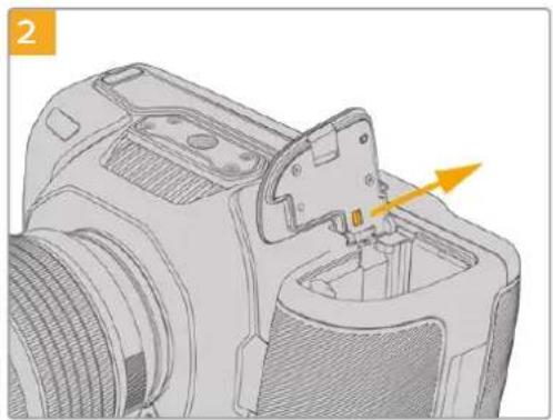 Blackmagic Design Pocket Cinema Camera 6K Pro - Fixer la blackmagic pocket camera battery pro grip - 7