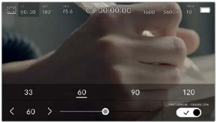 Blackmagic Design Pocket Cinema Camera 6K Pro - Frecuencia de imagen del sensor - 1