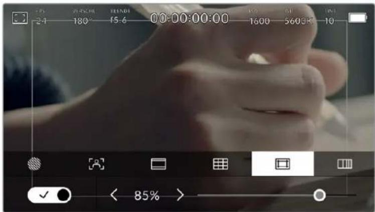 Blackmagic Design Pocket Cinema Camera 6K Pro - Schutzbereichslinien - 1