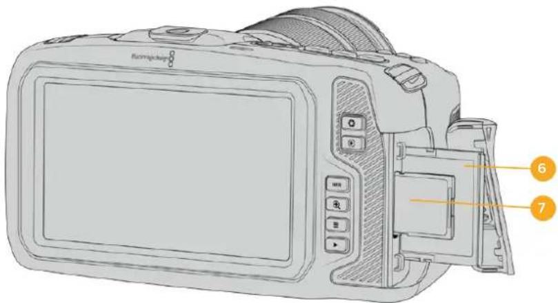 Blackmagic Design Pocket Cinema Camera 6K Pro - Tally / indicateur d'enregistrement - 1