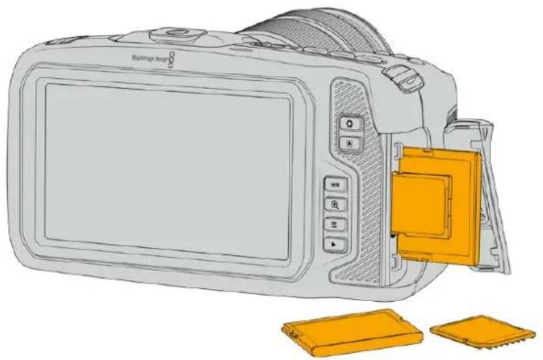 Blackmagic Design Pocket Cinema Camera 6K Pro - Cartes cfast - 4