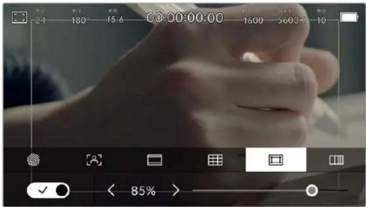 Blackmagic Design Pocket Cinema Camera 6K Pro - 安全框 - 1