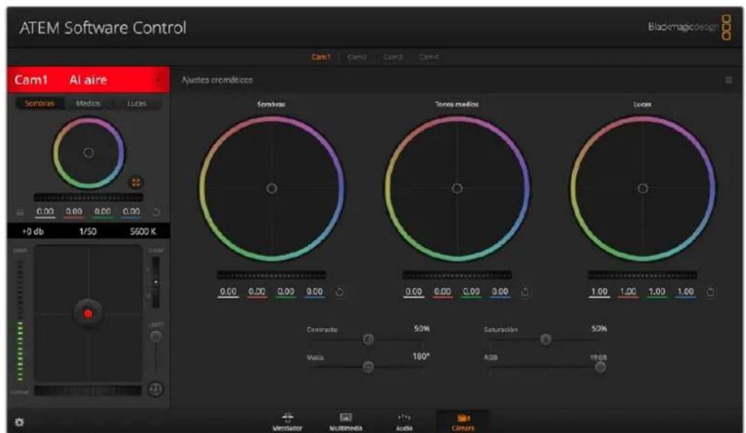 Blackmagic Design Pocket Cinema Camera 6K Pro - Herramientas de DaVinci Resolve para correcciones primarias - 1