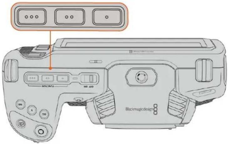 Blackmagic Design Pocket Cinema Camera 6K Pro - FUNKTIONSTASTE EINRICHTEN - 1