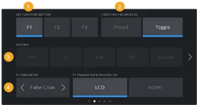 Blackmagic Design Pocket Cinema Camera 6K Pro - Set Function Button - 2