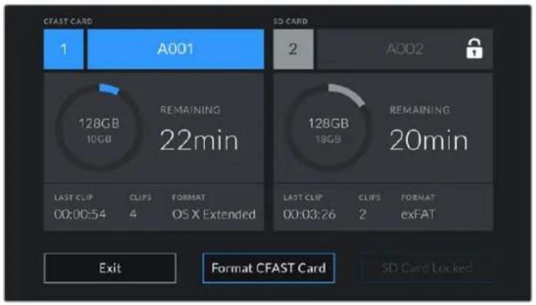 Blackmagic Design Pocket Cinema Camera 6K Pro - Locking and Unlocking SD Cards - 3
