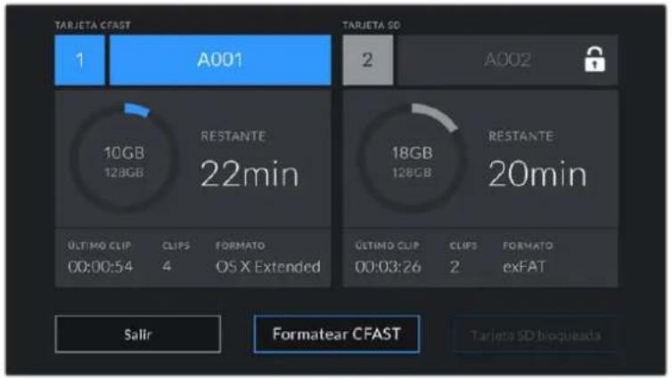 Blackmagic Design Pocket Cinema Camera 6K Pro - Bloqueo y desbloqueo de tarjetas SD - 3