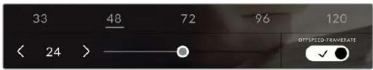Blackmagic Design Pocket Cinema Camera 6K Pro - Projekt-Framerate - 1