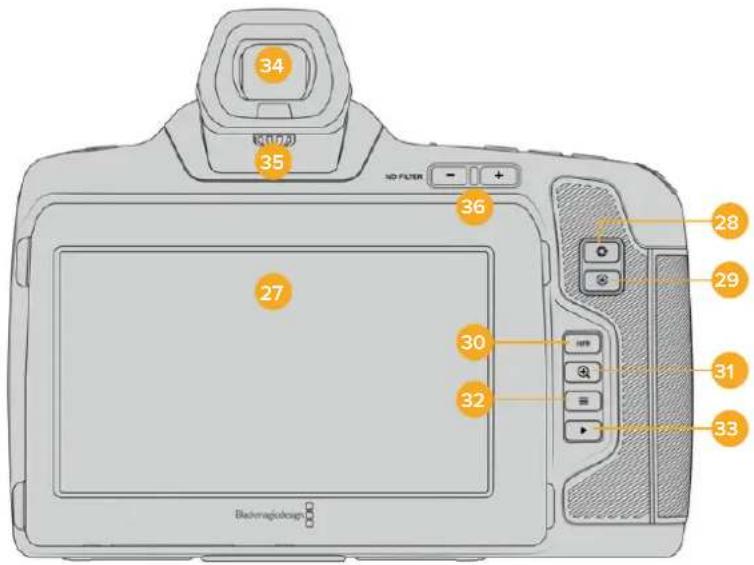 Blackmagic Design Pocket Cinema Camera 6K Pro - Kamerarückseite - 1