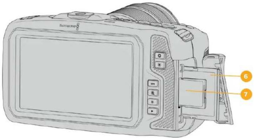 Blackmagic Design Pocket Cinema Camera 6K Pro - 右側面 - 1