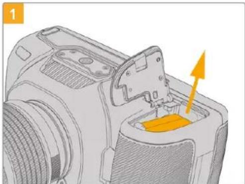 Blackmagic Design Pocket Cinema Camera 6K Pro - Attaching Blackmagic Pocket Camera Battery Grip - 1