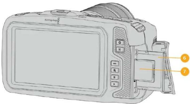 Blackmagic Design Pocket Cinema Camera 6K Pro - Rechte Kameraseite - 1