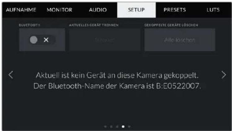 Blackmagic Design Pocket Cinema Camera 6K Pro - SETUP-Einstellungen 4 - 1
