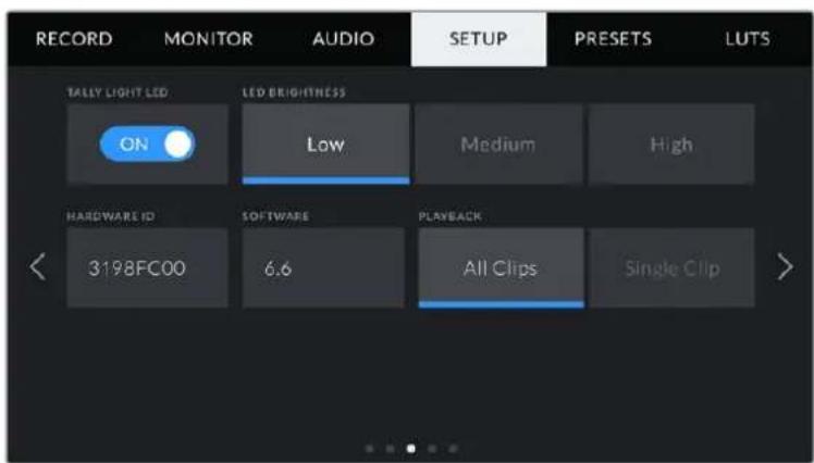 Blackmagic Design Pocket Cinema Camera 6K Pro - Setup Settings 3 - 2
