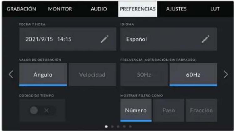 Blackmagic Design Pocket Cinema Camera 6K Pro - Preferencias 1 - 1