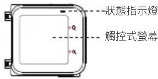 狀態指示燈 觸控式螢幕