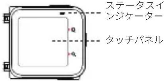 ステータスインジケーター タッチパネル