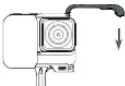 INSTA360 One RS - ② Inserta la ONE RS en el soporte de montaje - 1