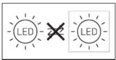 STEINEL RS LED D2 V3 - Upozomenie: - 1