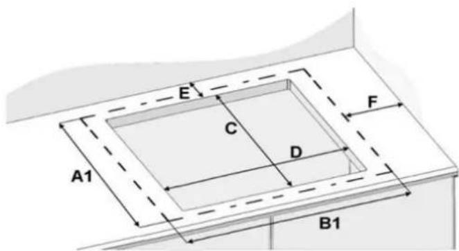 Frilec COMO80802F - Einbau : - 1