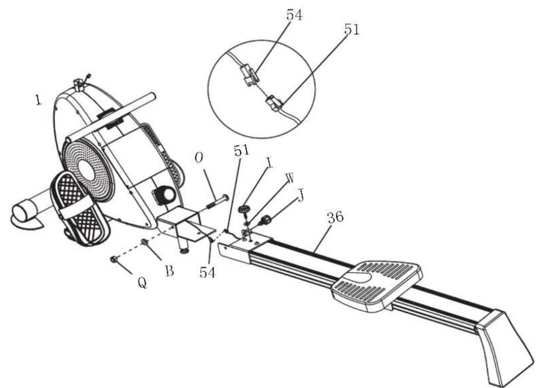 VirtuFit Row 600i - Étape 3 - 2