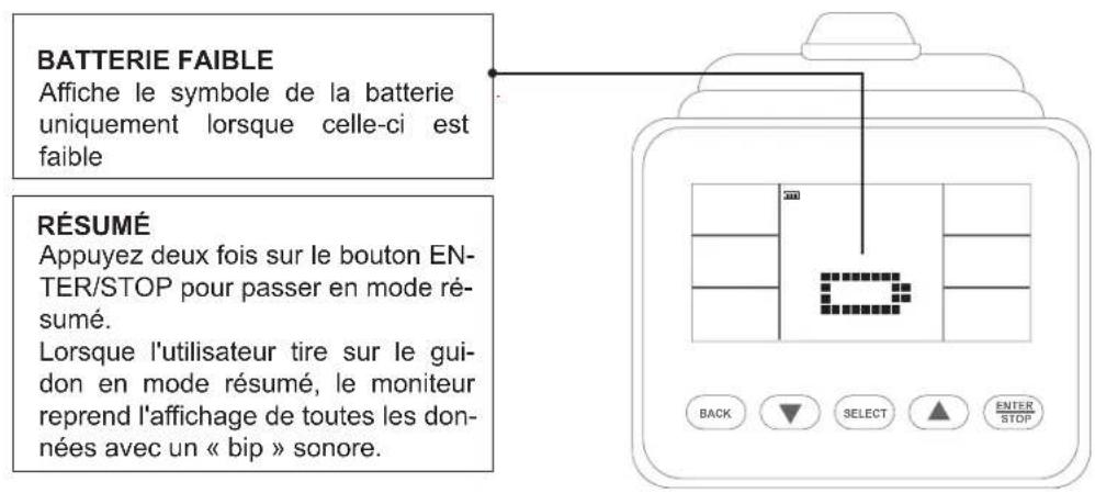 Maxxus AirRow - Affichage de la console - 2