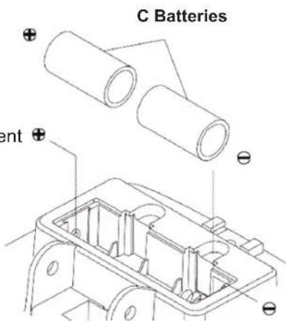 Maxxus AirRow - Insertion et remplacement des piles - 1