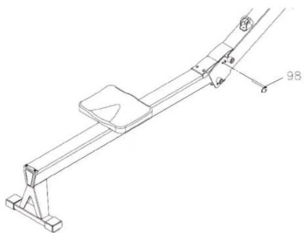 Maxxus AirRow - Informations complémentaires pour l'objet 4 : montage et démontage de la glissière et du cadre du cockpit - 4