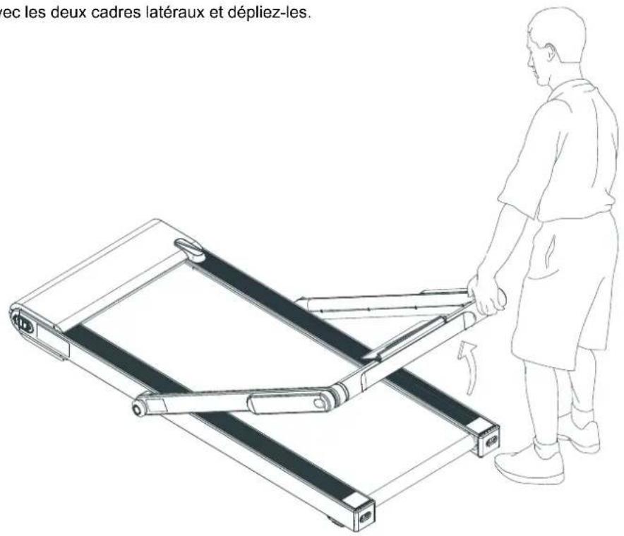 Maxxus M8 - Étape 2 : déplier les cadres latéraux - 2