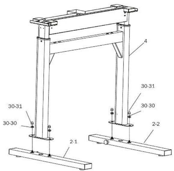 BH FITNESS LK700WS - INSTRUCTIONS D'ASSEMBLAGE - 2